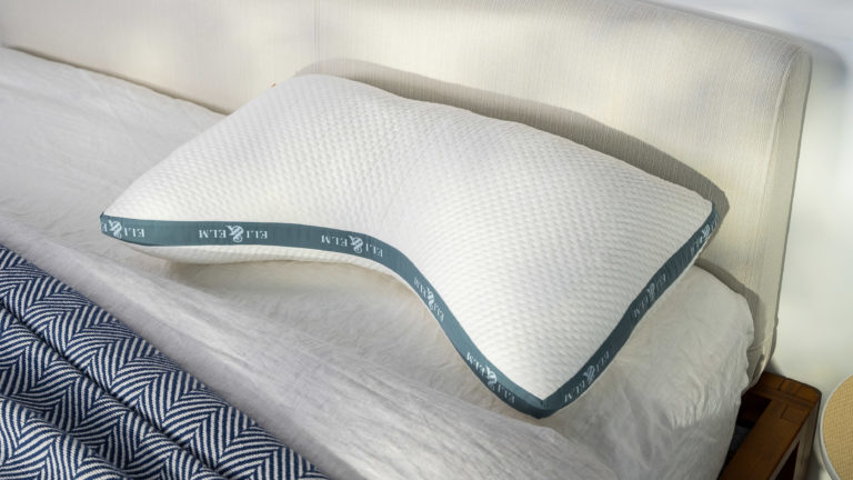 Best Pillows for Side Sleepers - Most Comfortable - Eli & Elm Cotton Side-Sleeper Pillow