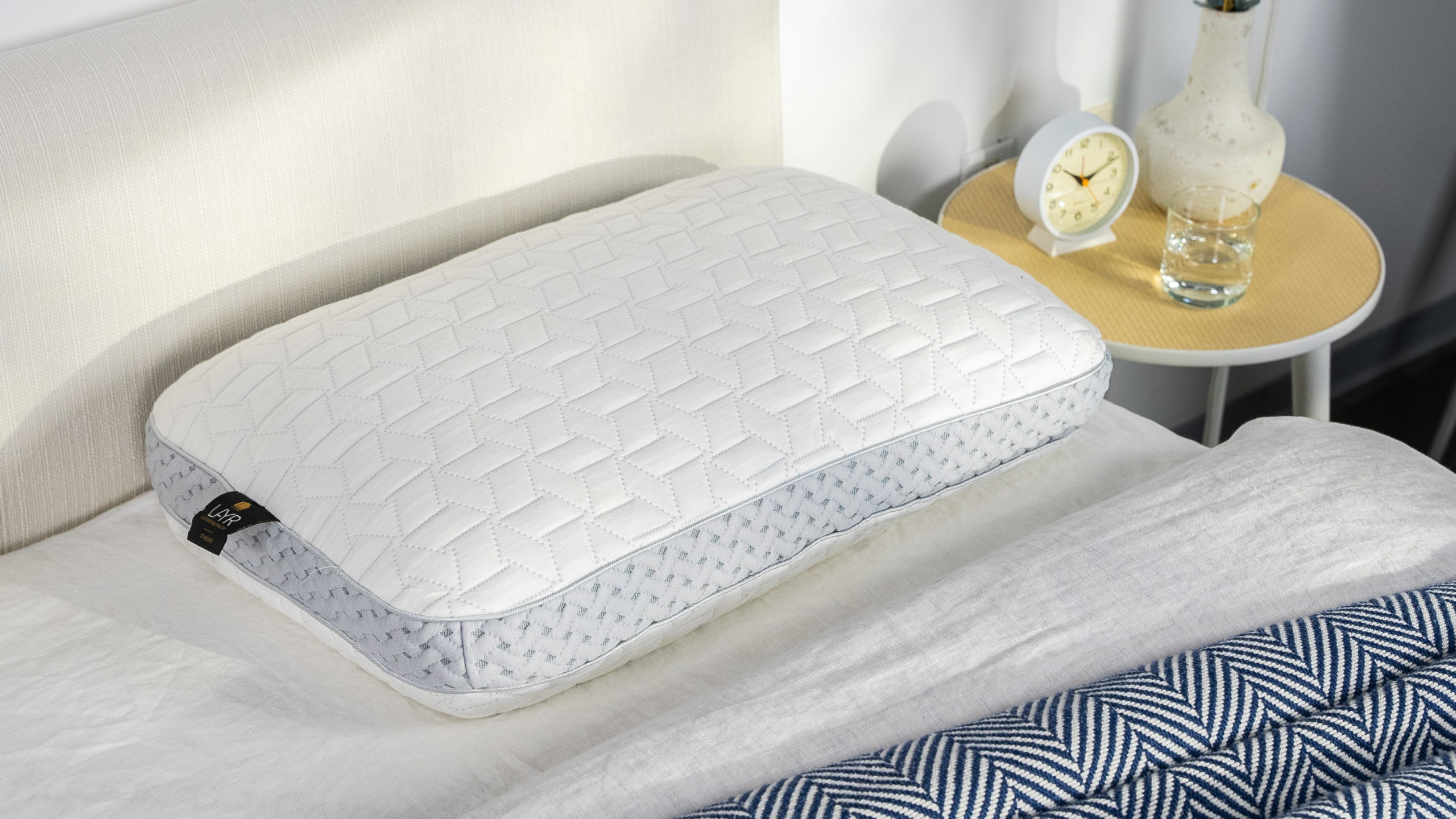 Mindful Design Shredded Memory Foam Full Body Support Pillow w/ Cooling Gel