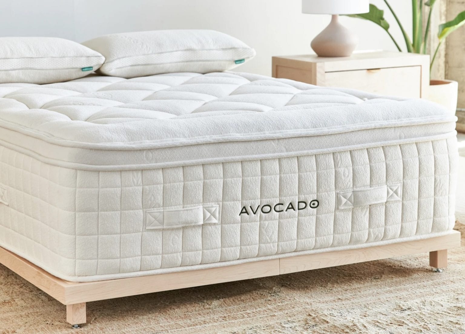 avocado mattress platform bed