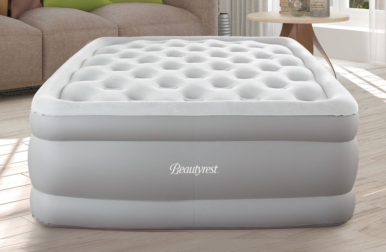 beautyrest skyrise raised air bed mattress