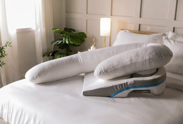 Best Pillows for Side Sleepers - Best for Shoulder Pain - MedCline Shoulder Relief System