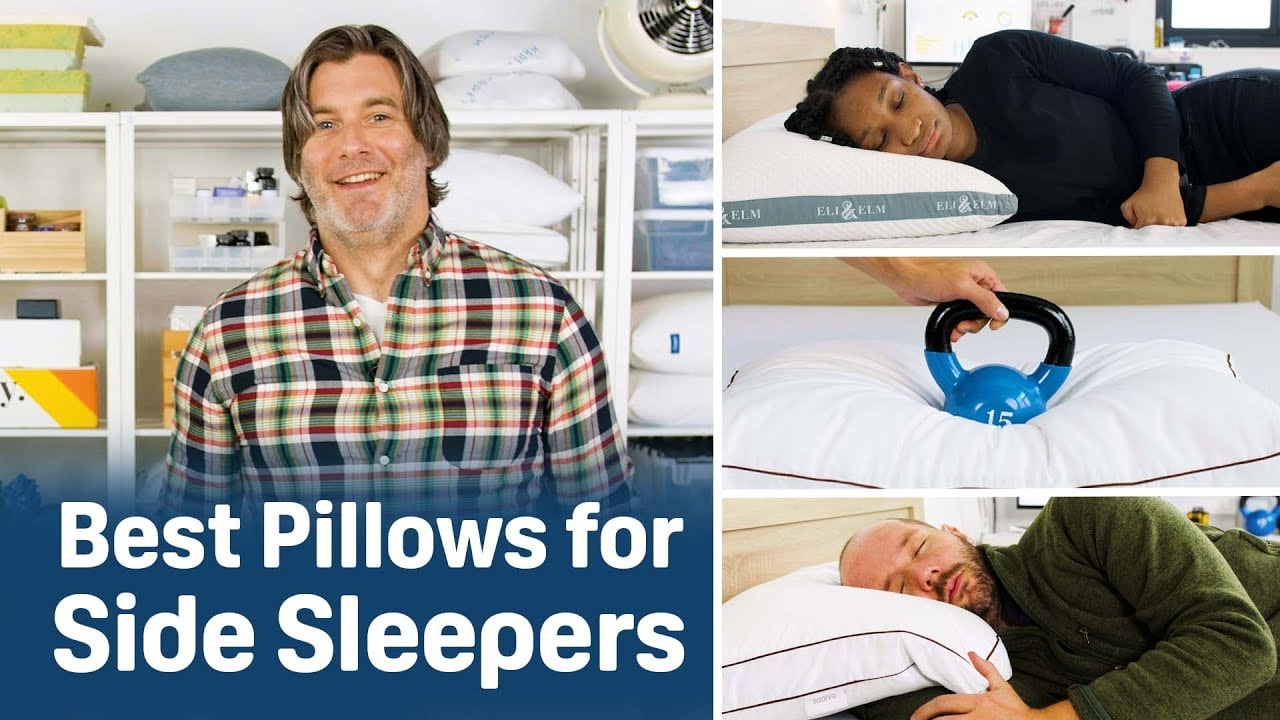 How to find the RIGHT pillow for side sleepers! 