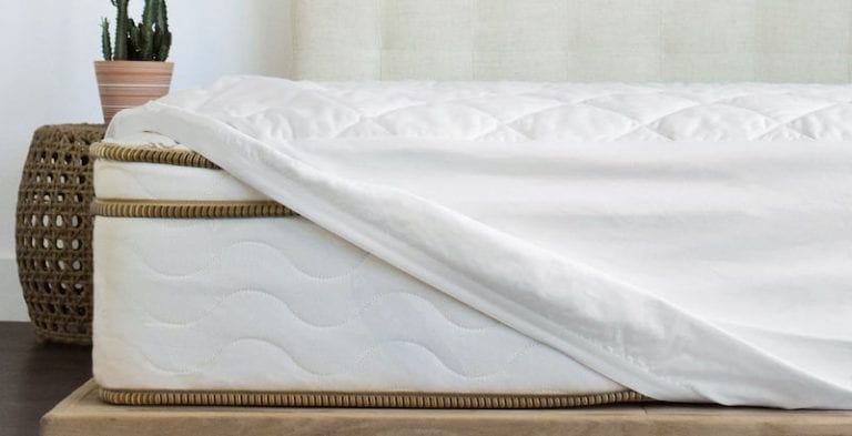 thick organic mattress pad