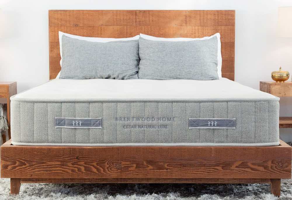 brentwood cedar natural luxe mattress review