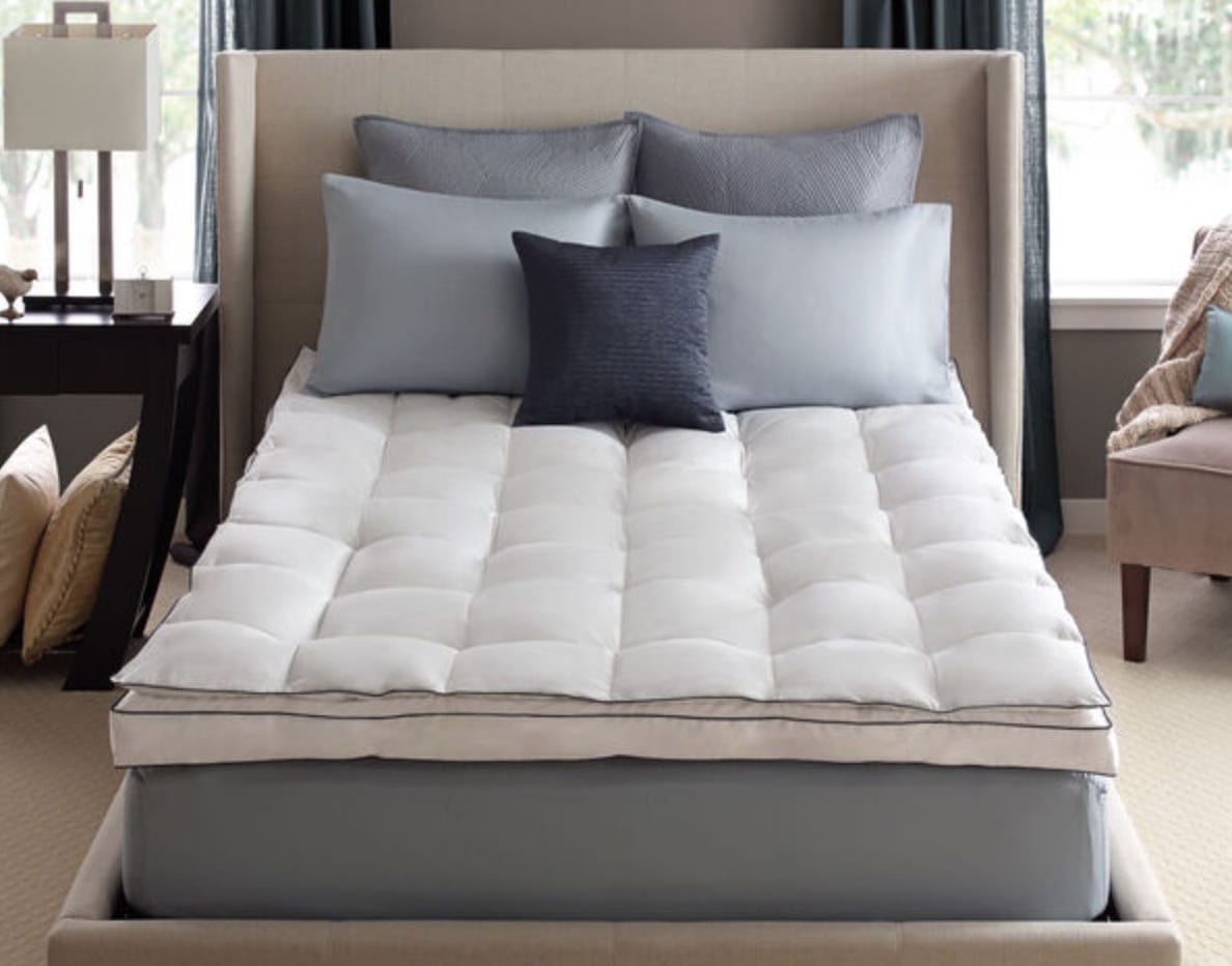 feather mattress toppers king size