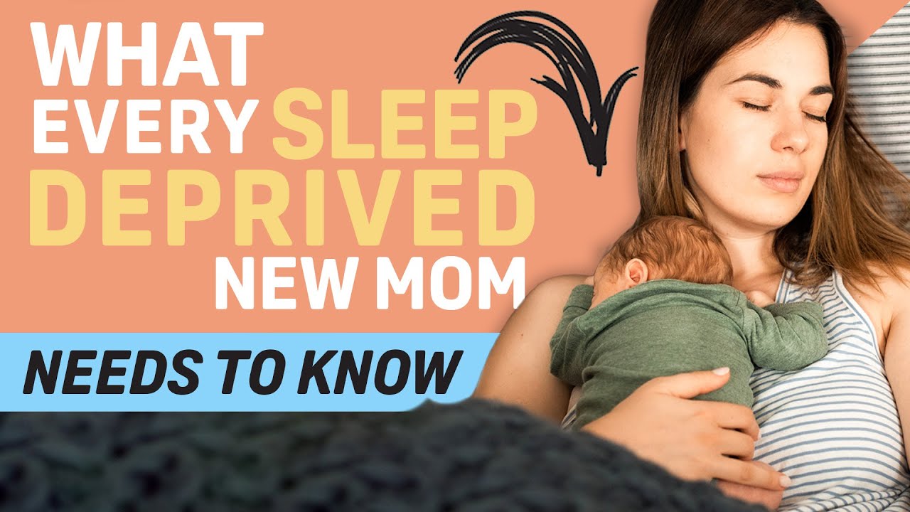 Get better sleep as an exhausted new mom