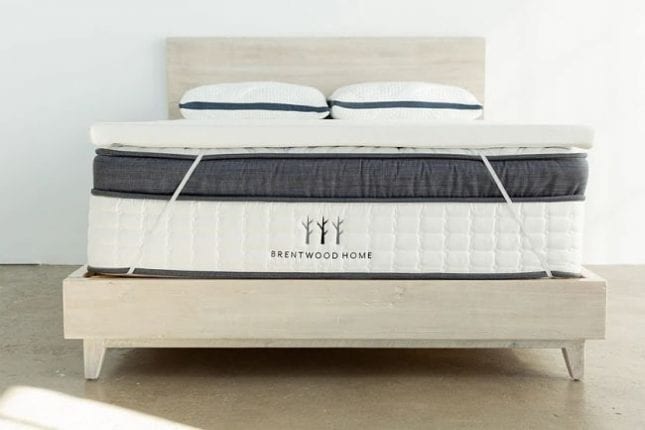 topper on firm mattress