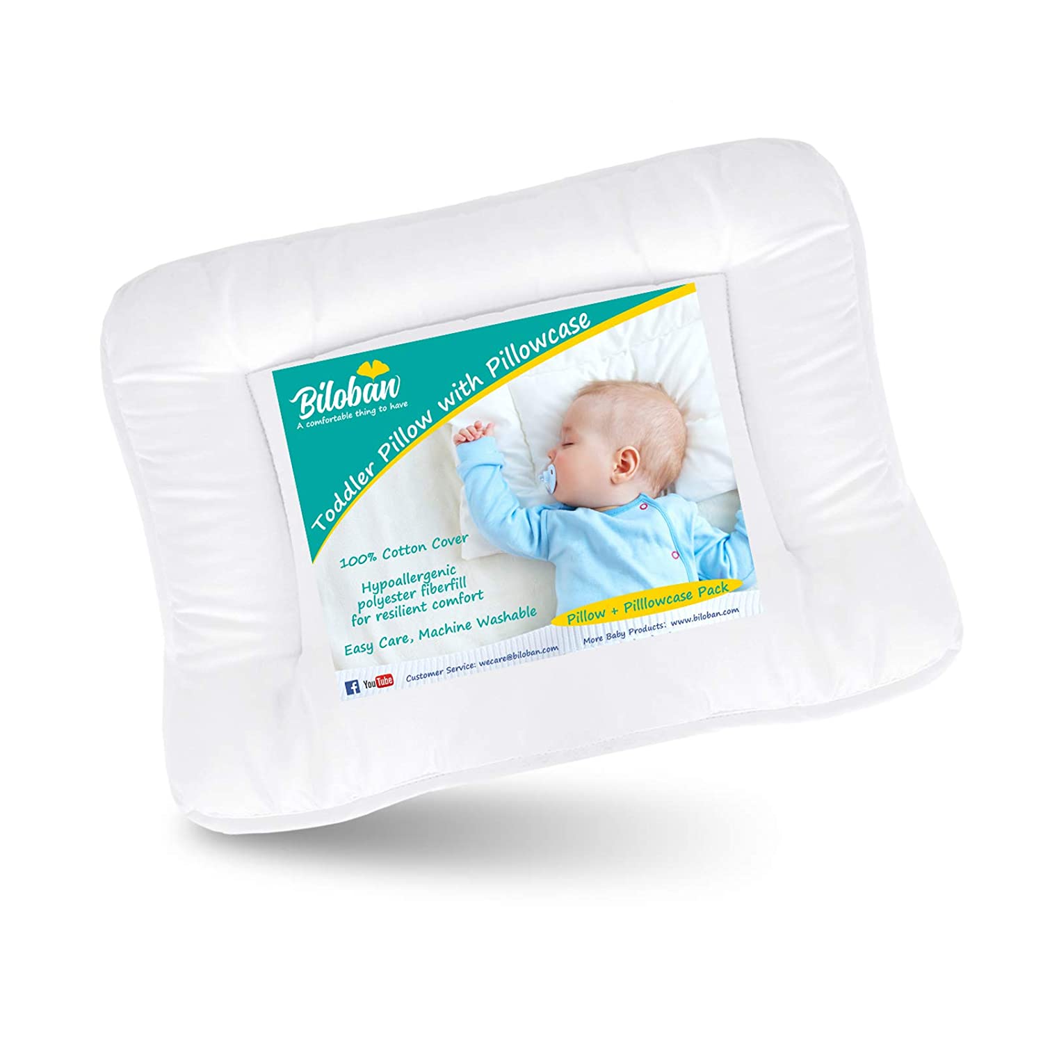 Best Toddler Pillows Of 2021 Sleep Foundation   06 Biloban Toddler Pillow 