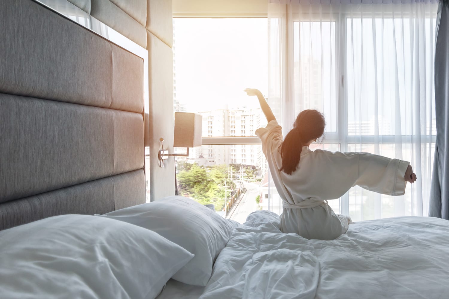 How to Get a Good Nights Sleep in a Hotel Sleep Foundation photo