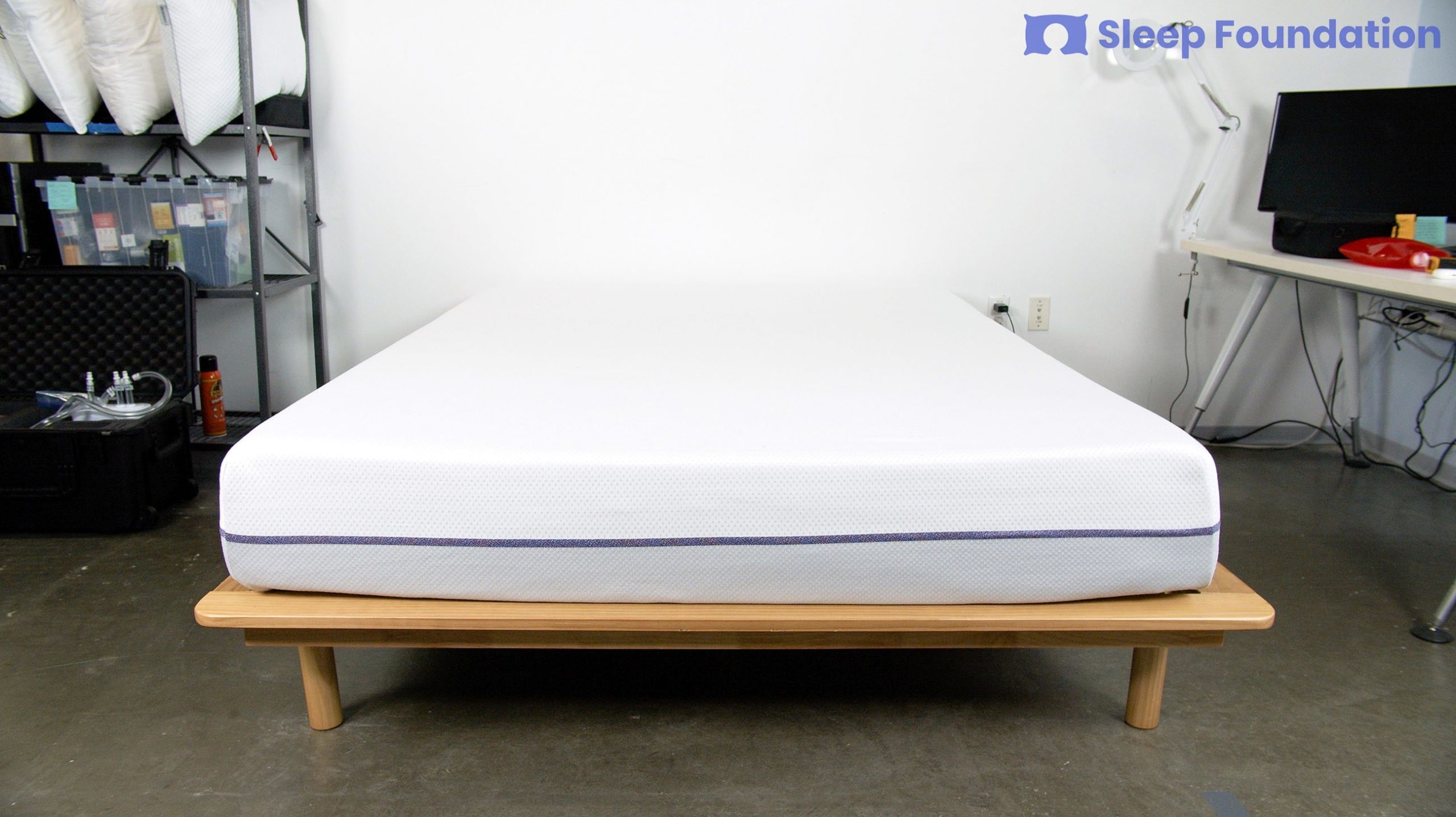 purple mattress review top layer out