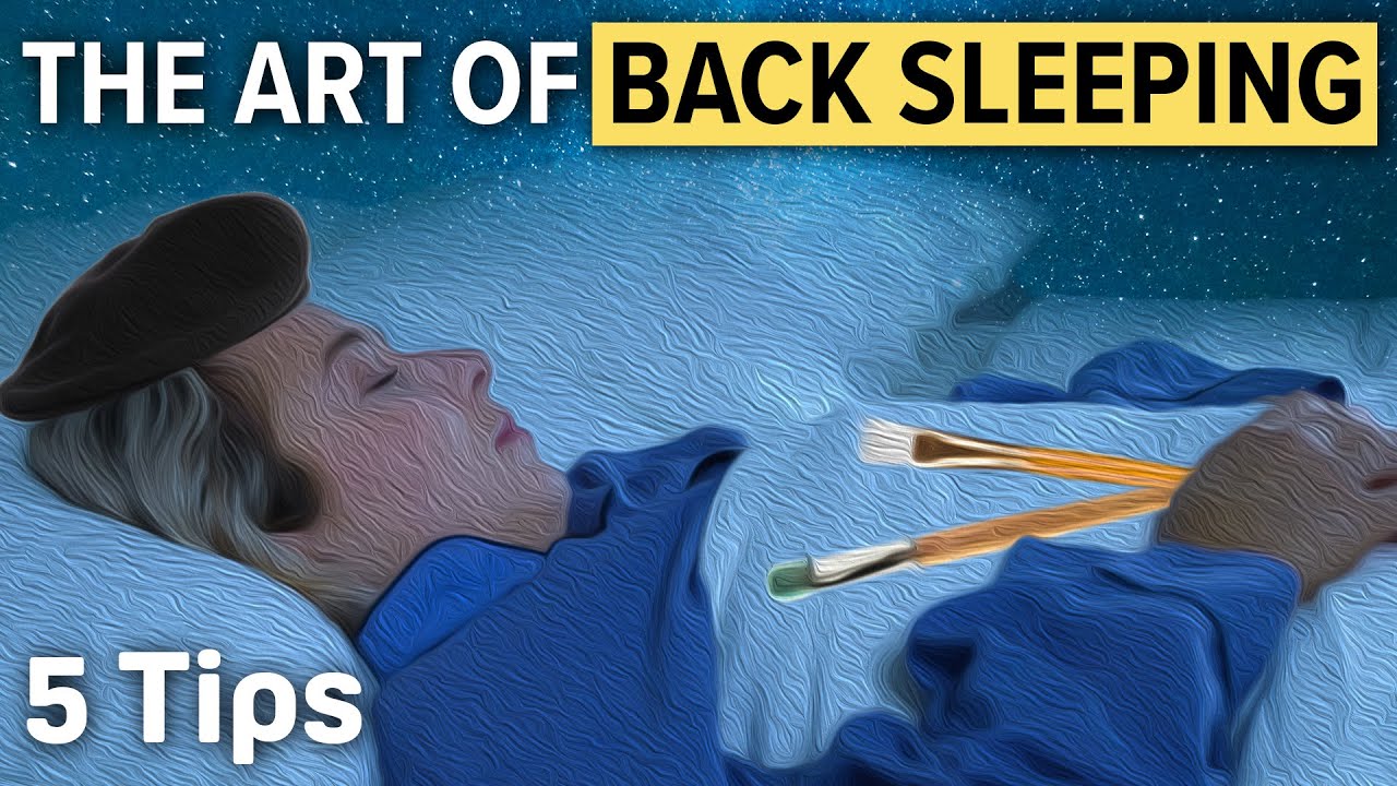 How to Sleep on Your Back: 6 Tips + Benefits