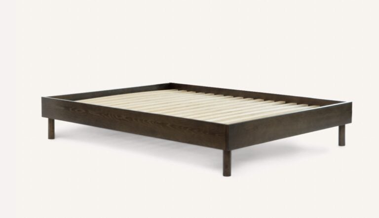 Product page photo of the Birch Irving Bed Frame