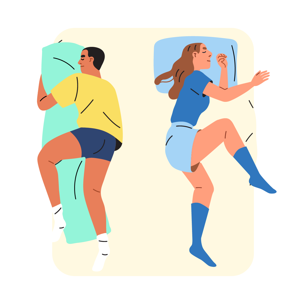 Common Couple Sleeping Positions And What They Mean 