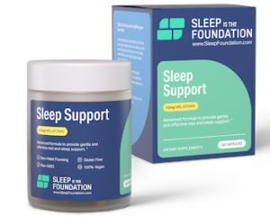 Sleep Is the Foundation Sleep Support Melatonin Capsules
