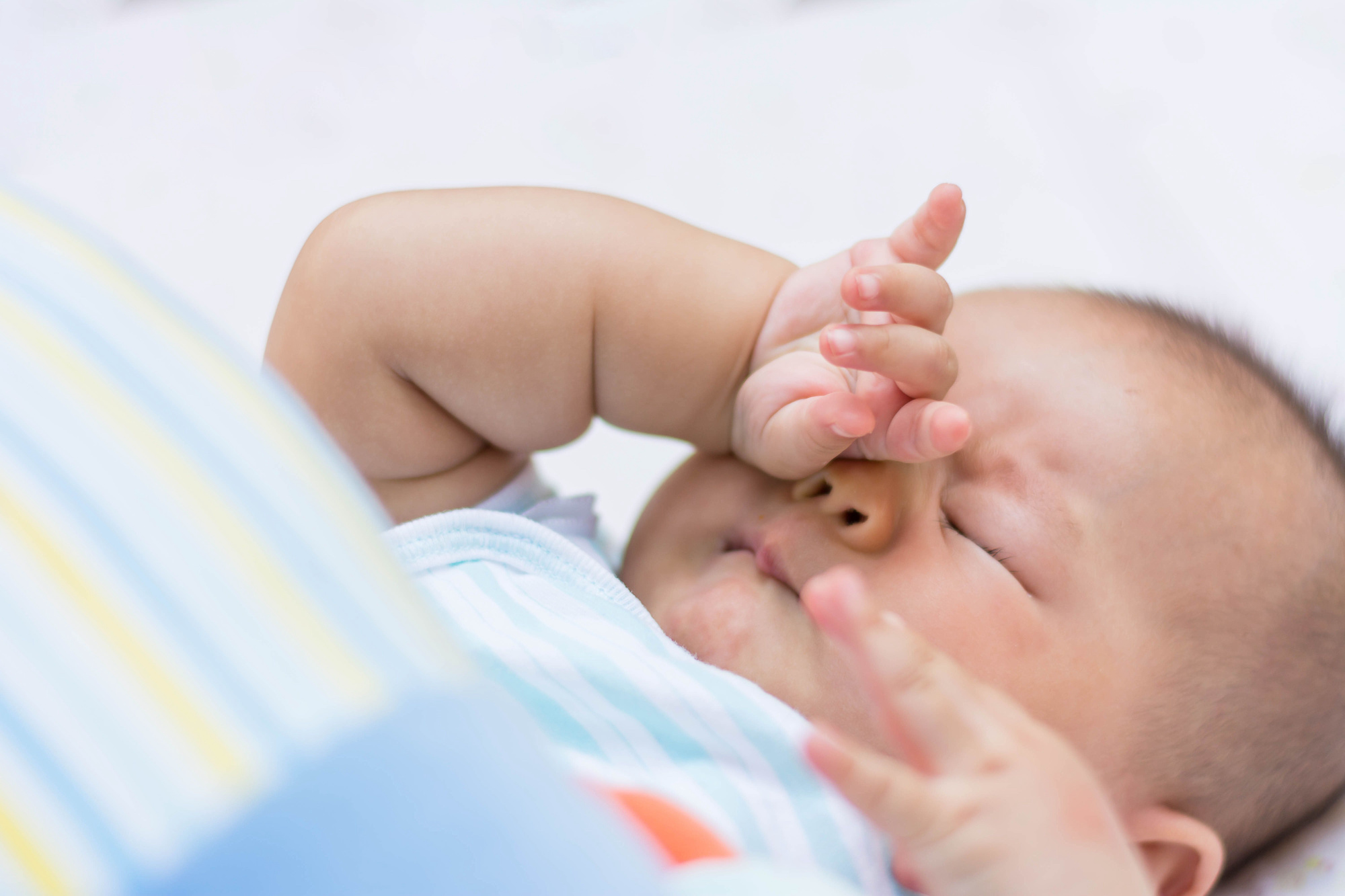 Infant brain test: MedlinePlus Medical Encyclopedia Image