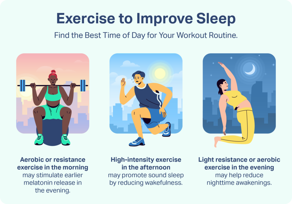 The Best Exercises to Get Better Sleep