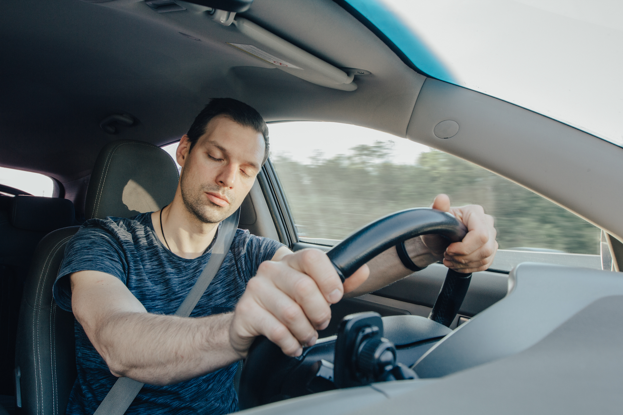 Drowsy driving is a factor in 21% of fatal crashes